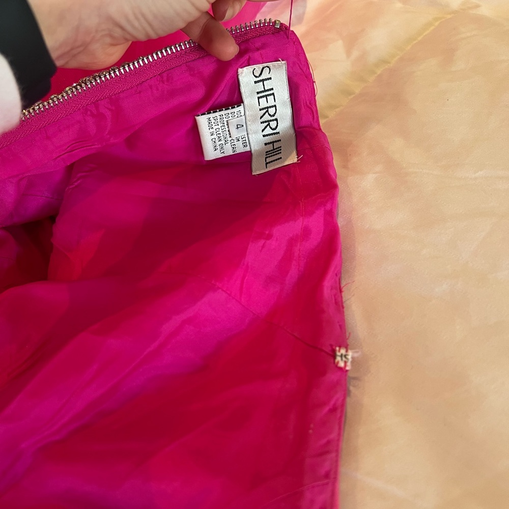 Sherri Hill rhinestone and tulle bustier dress - Picture 12 of 12